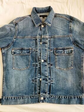 Uniqlo Men's Medium Blue Denim Jacket